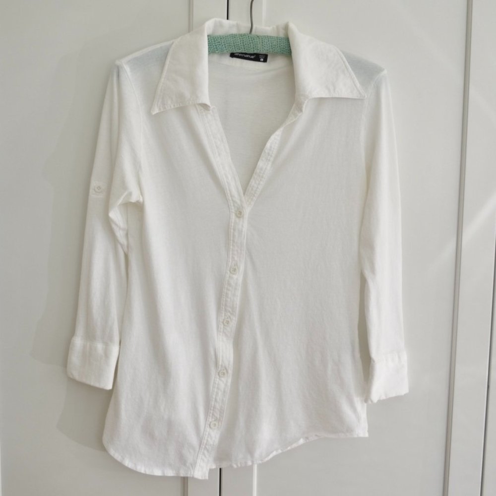 White Button Down Shirt